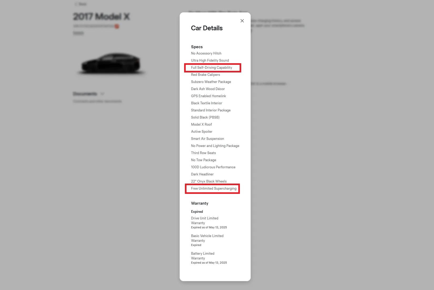 Used 2017 Tesla Model X P100D AWD/4WD image 2