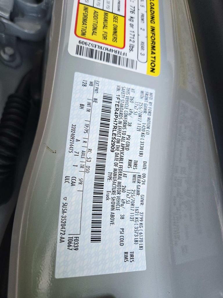 Used 2024 Ford Ranger XL AWD/4WD image 34