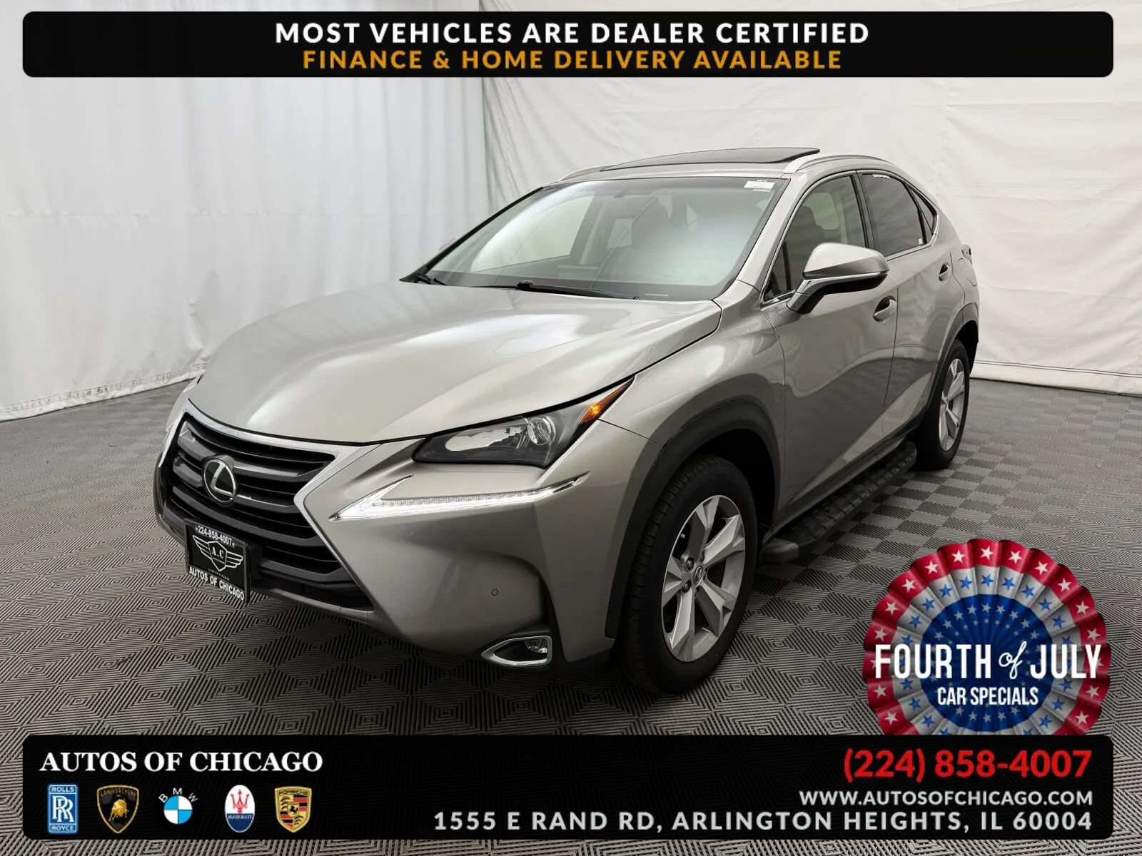Used 2017 Lexus NX 200t AWD w/ Premium Package image 1