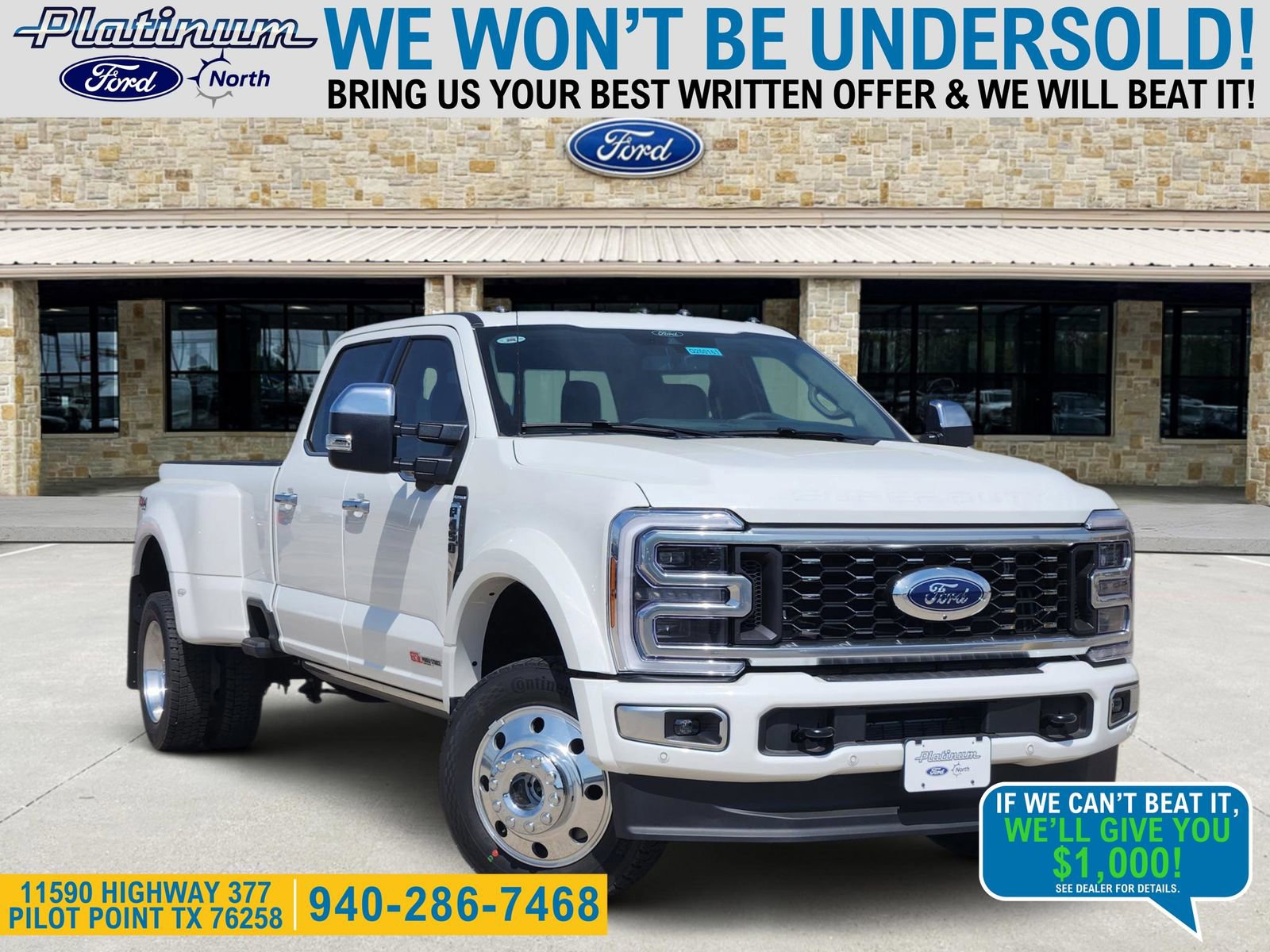 New 2026 Ford F450 Platinum w/ Platinum Plus Package image 1