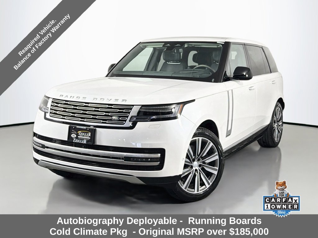 Used 2025 Land Rover Range Rover Long Wheelbase Autobiography AWD/4WD image 1