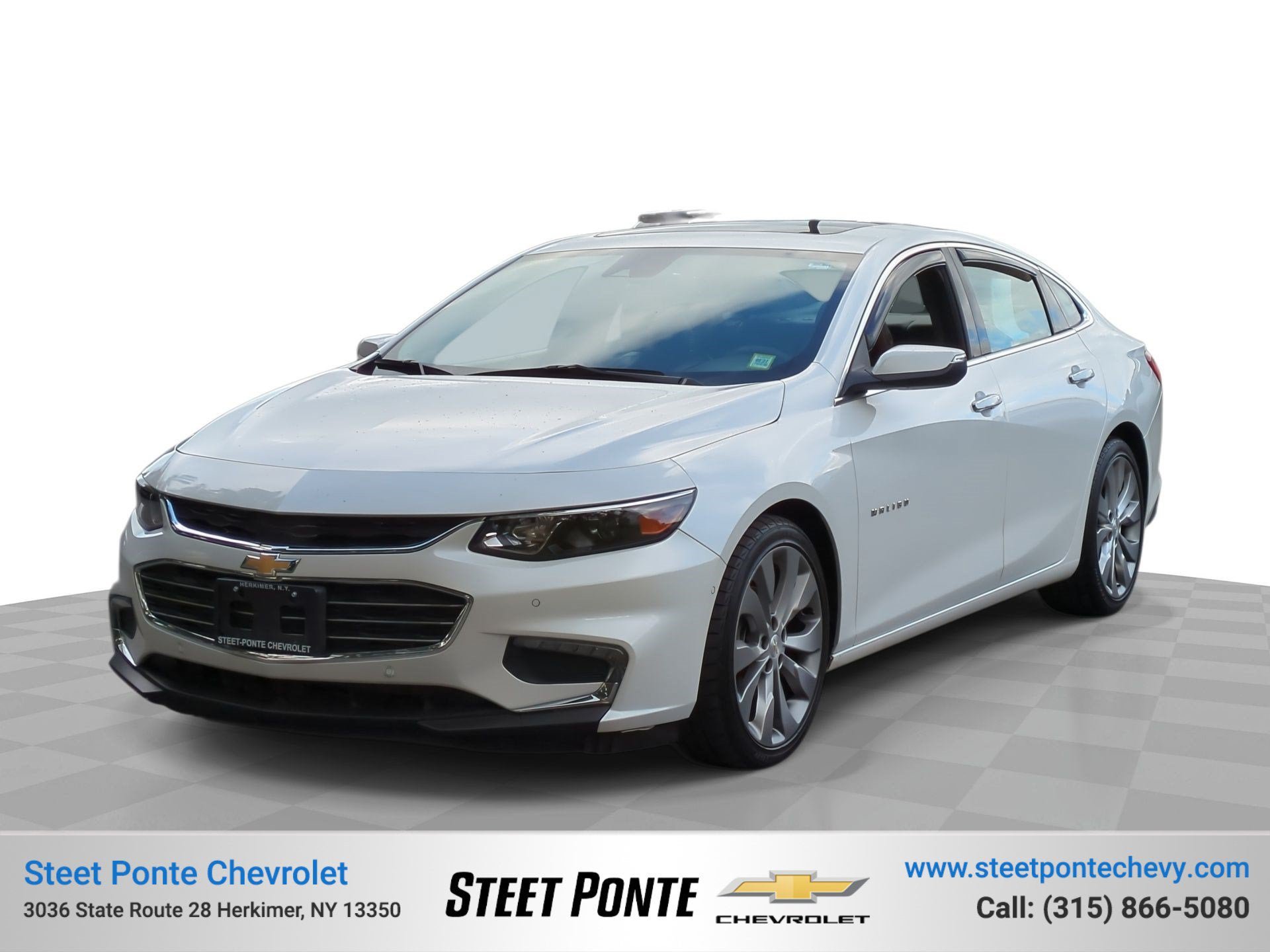 Certified 2017 Chevrolet Malibu Premier w/ Premier Sun and Wheel Package FWD image 1
