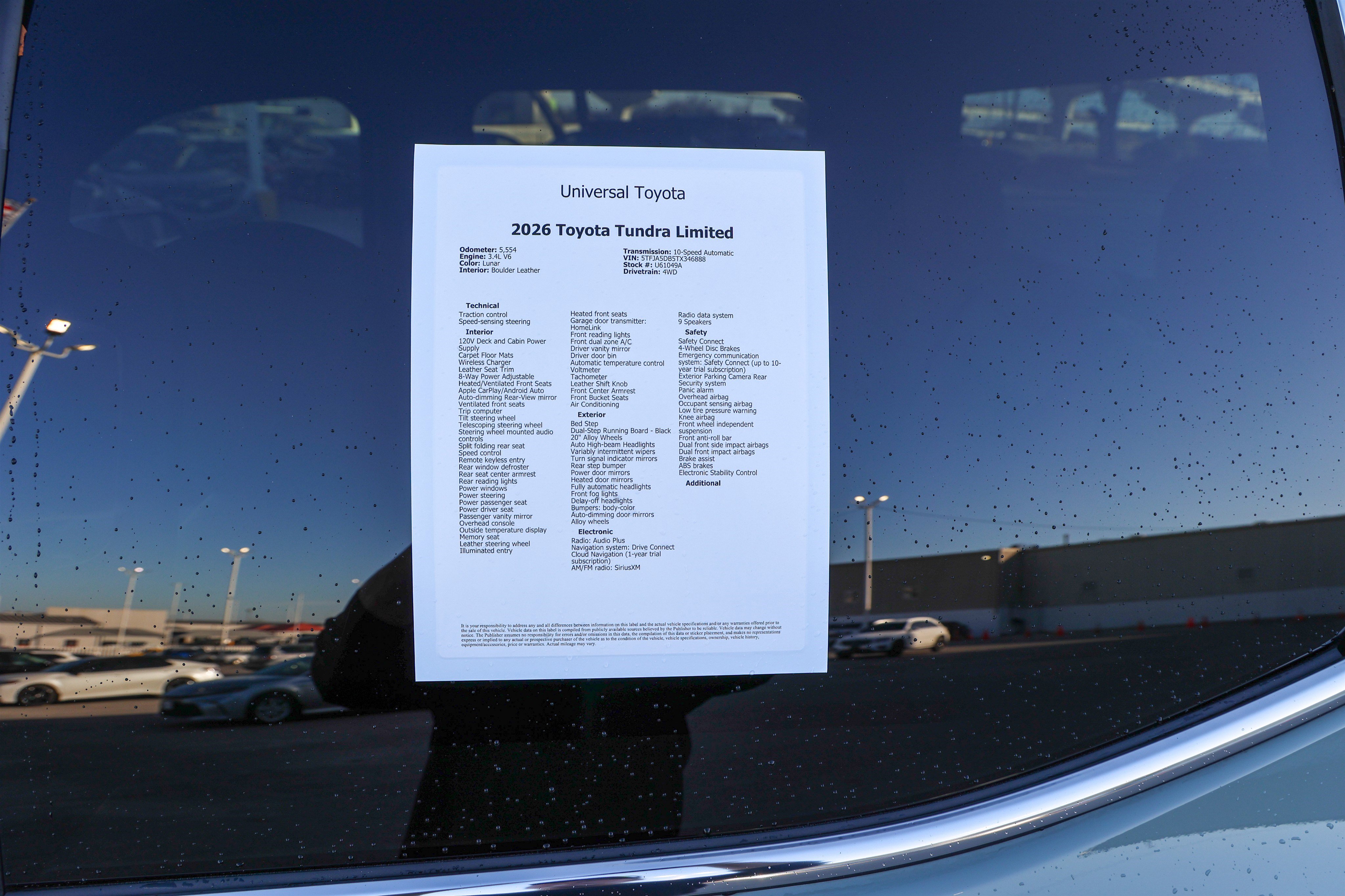 Certified 2026 Toyota Tundra Limited w/ Power Package image 47