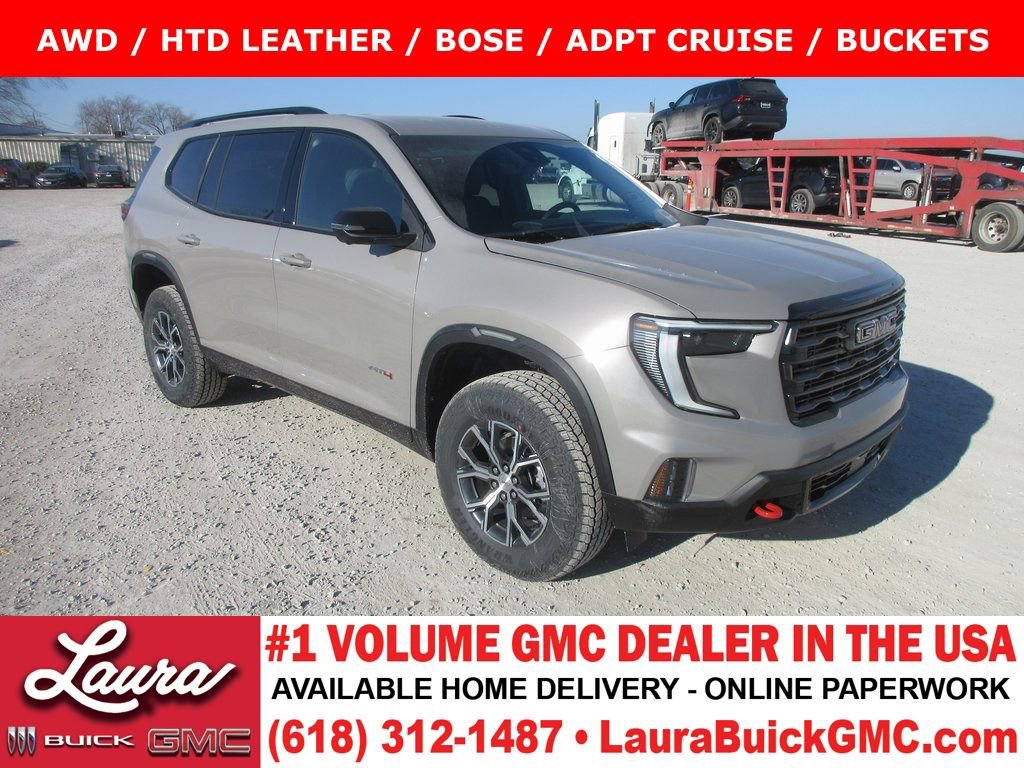 New 2026 GMC Acadia AT4