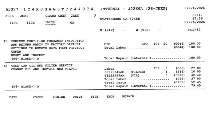 Certified 2026 Jeep Grand Cherokee Laredo RWD image 15