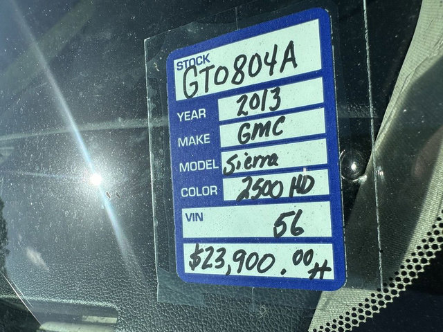 Used 2013 GMC Sierra 2500 Denali w/ Suspension Package, Off-Road image 18