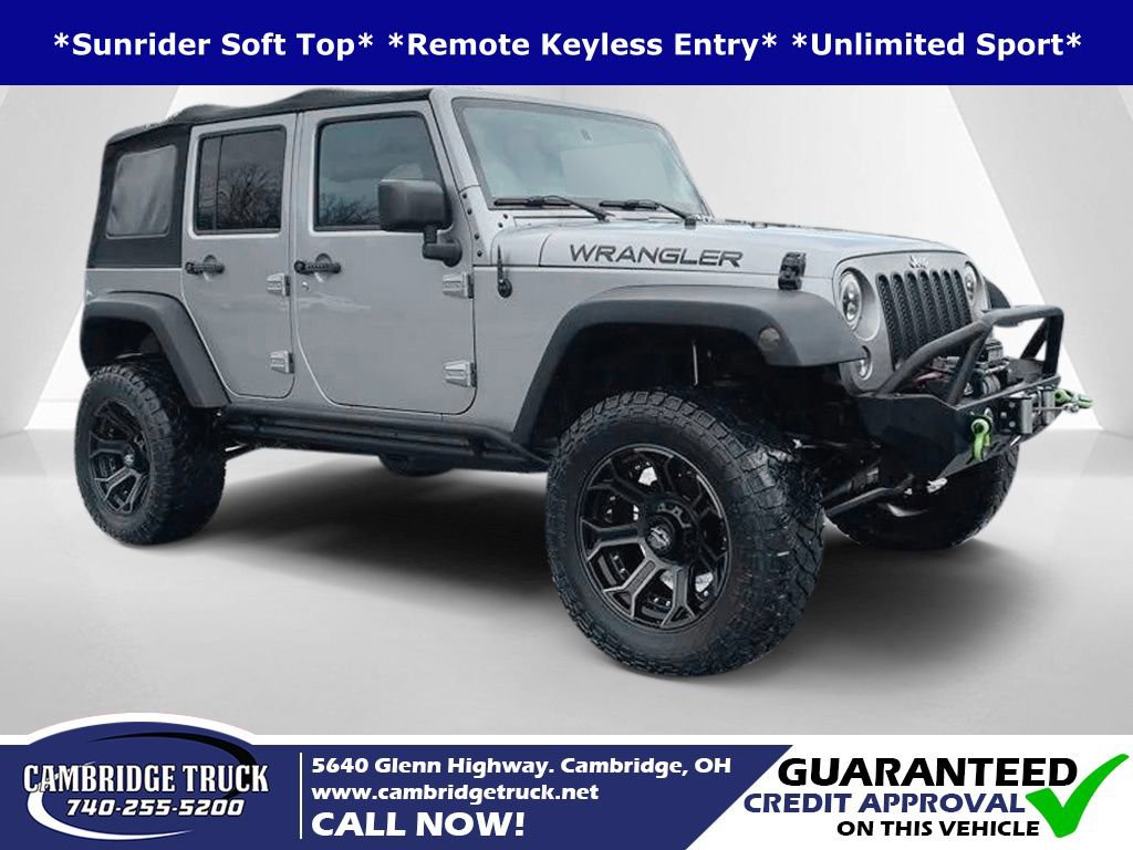 Used 2015 Jeep Wrangler Unlimited Sport w/ Quick Order Package 24S