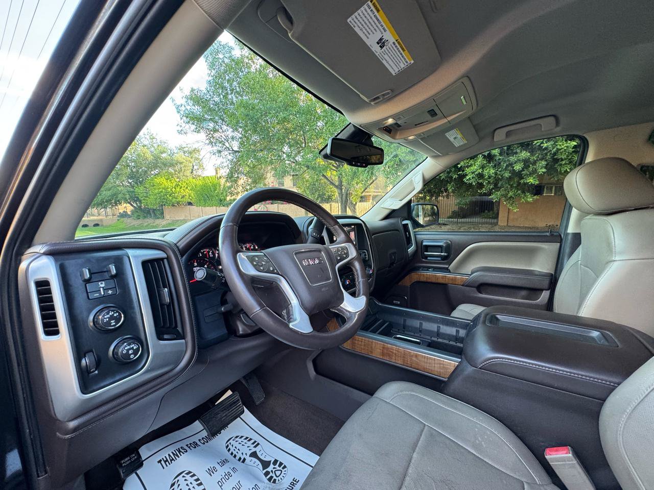 Used 2015 GMC Sierra 1500 SLT w/ SLT Crew Cab Value Package AWD/4WD image 12