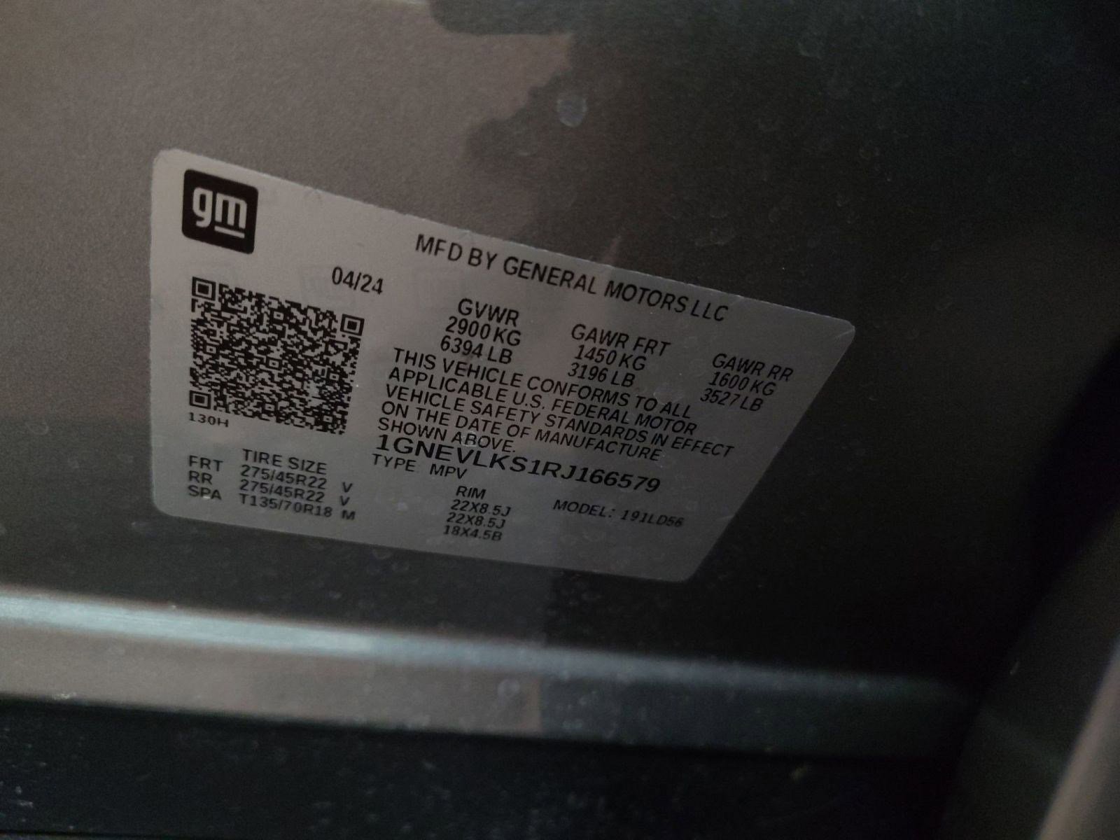 Used 2024 Chevrolet Traverse RS image 12