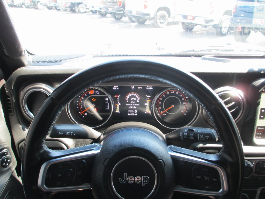 Used 2021 Jeep Wrangler Unlimited Sahara w/ Uconnect 4C Nav & Sound Group image 19