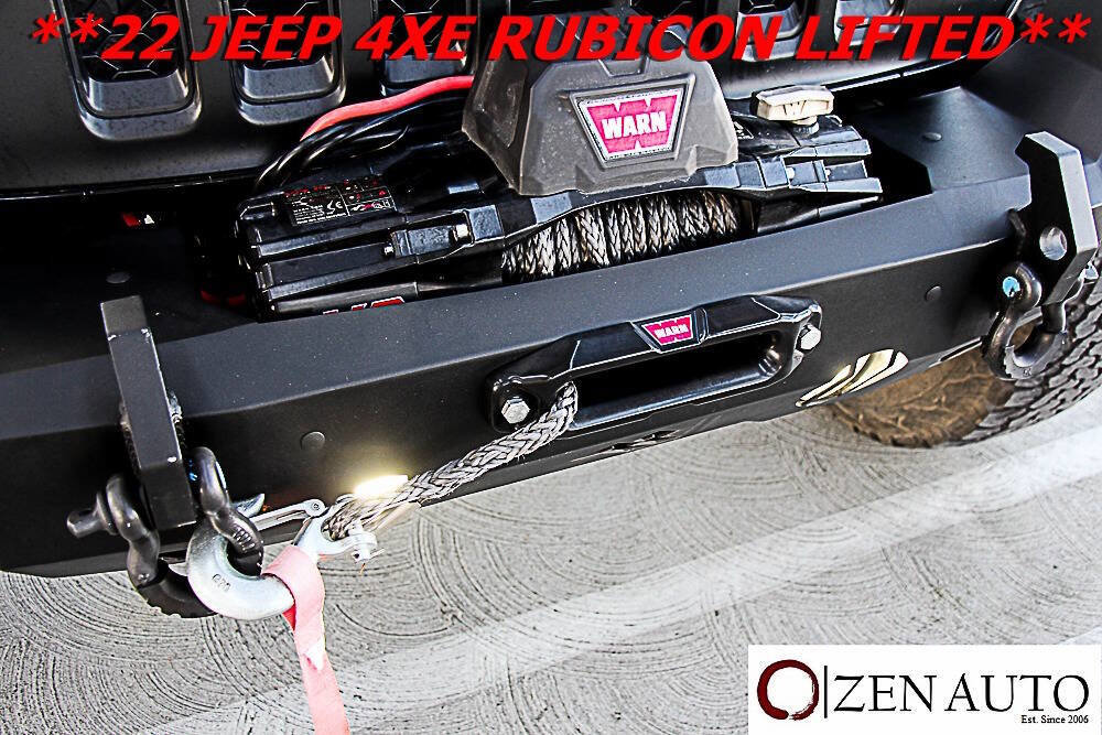 Used 2022 Jeep Wrangler Unlimited Rubicon 4xe w/ Cold Weather Group image 52