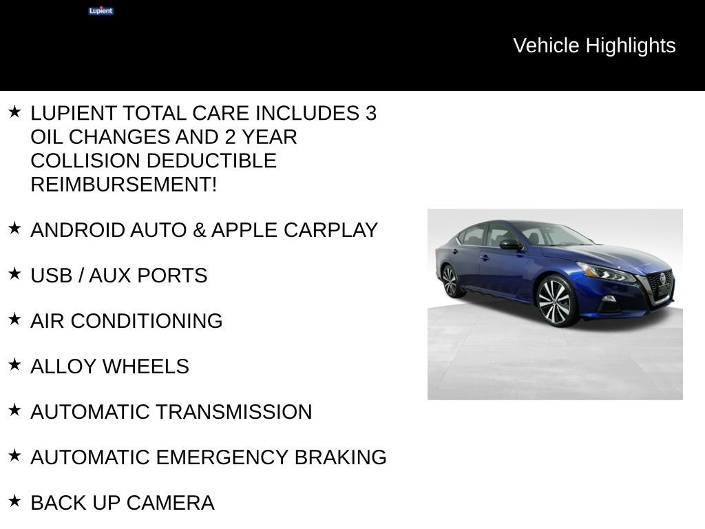 Used 2019 Nissan Altima 2.5 SR FWD image 7