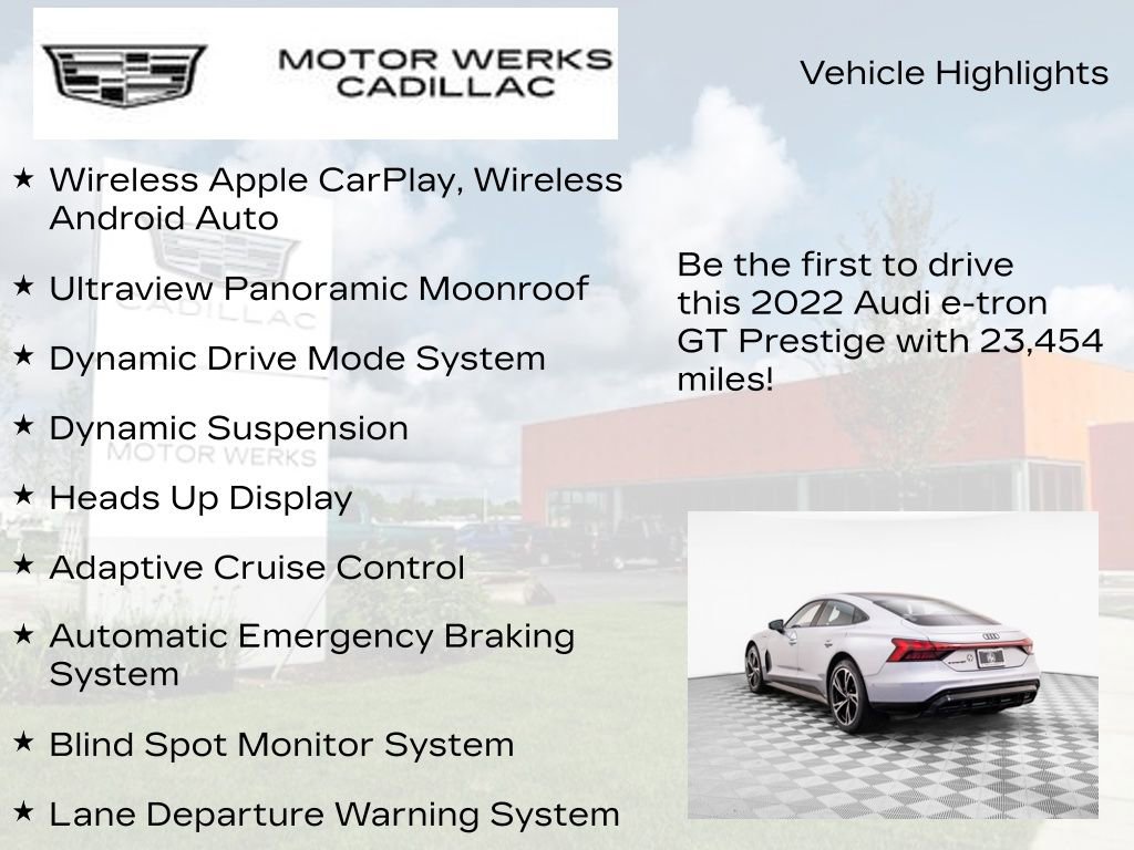 Used 2022 Audi e-tron GT Prestige w/ Prestige Package image 14