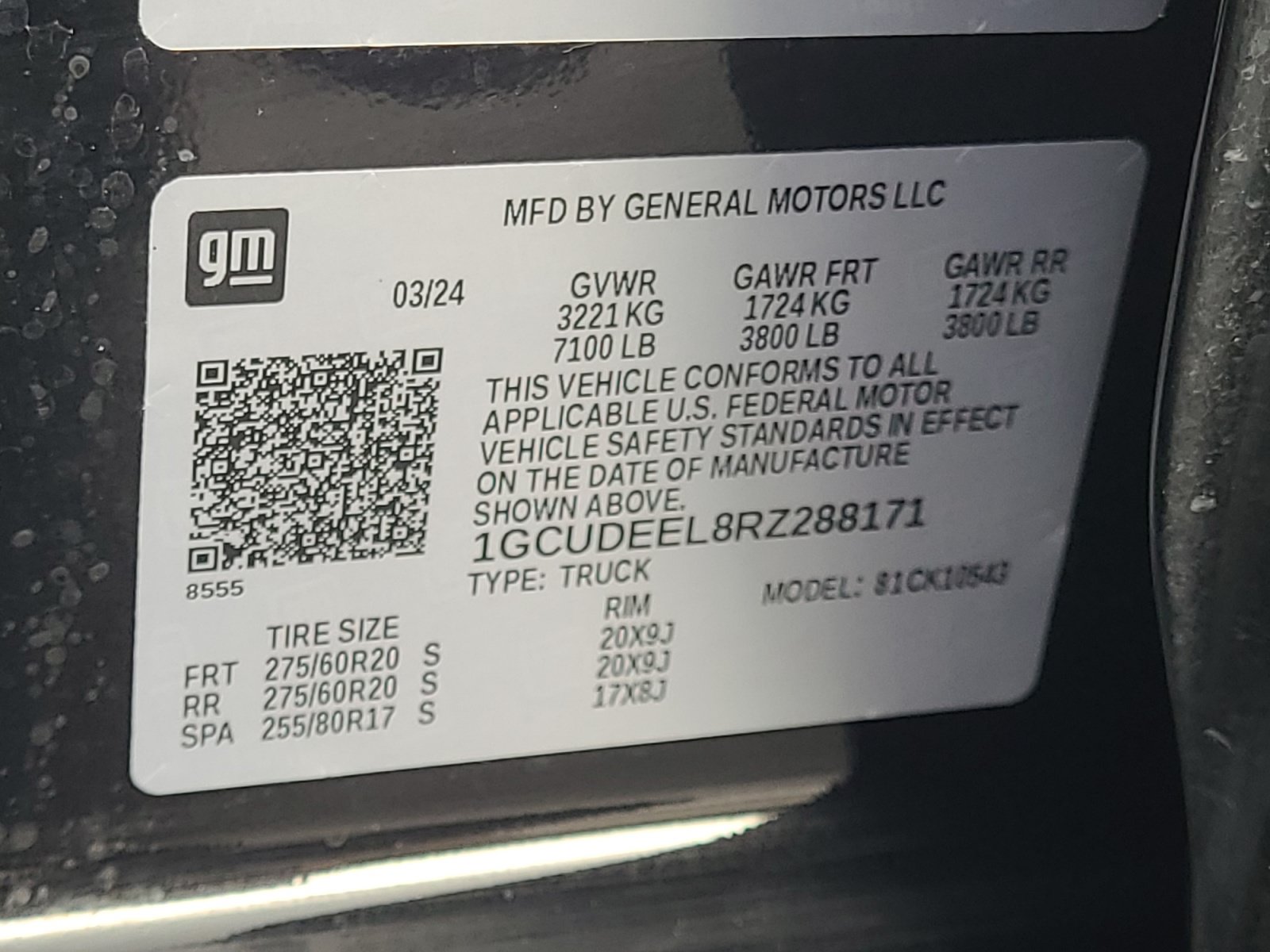 Certified 2024 Chevrolet Silverado 1500 RST w/ RST All Star Premium Package AWD/4WD image 25