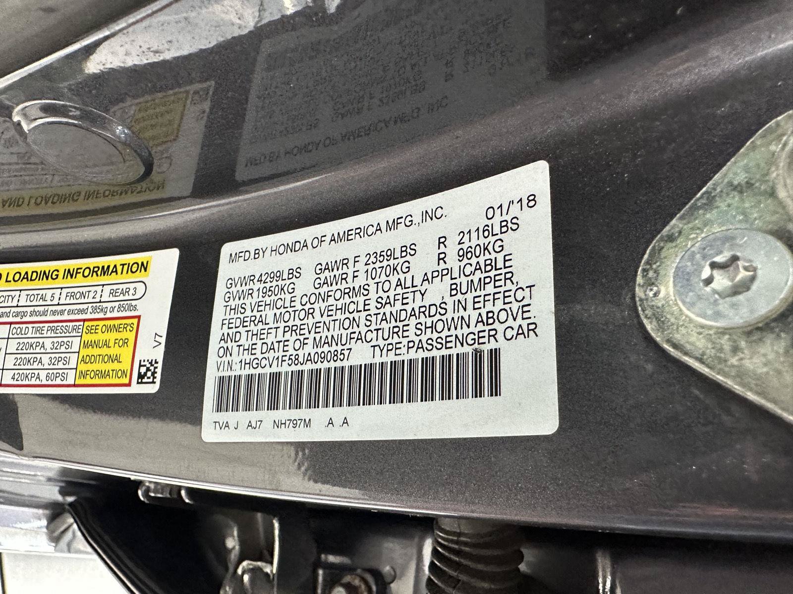 Used 2018 Honda Accord EX-L image 13