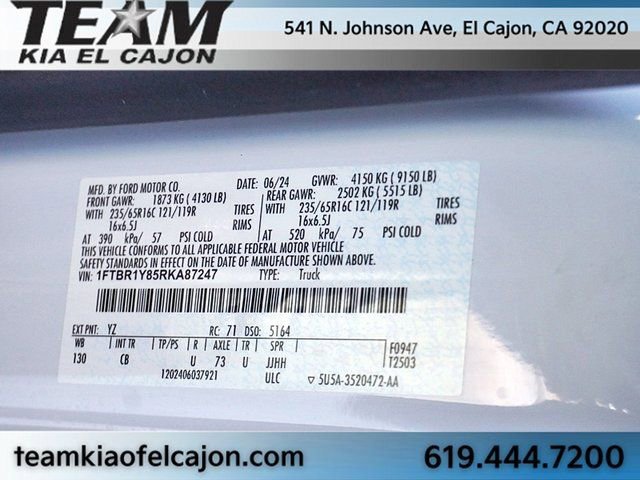 Used 2024 Ford Transit 250 Low Roof w/ Exterior Upgrade Package image 29