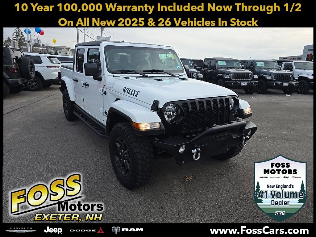 Certified 2023 Jeep Gladiator Willys