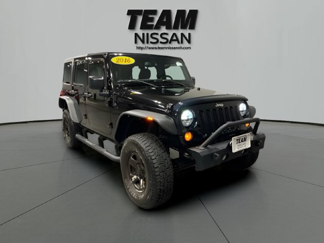 Used 2016 Jeep Wrangler Unlimited Sport w/ Quick Order Package 24S AWD/4WD image 1