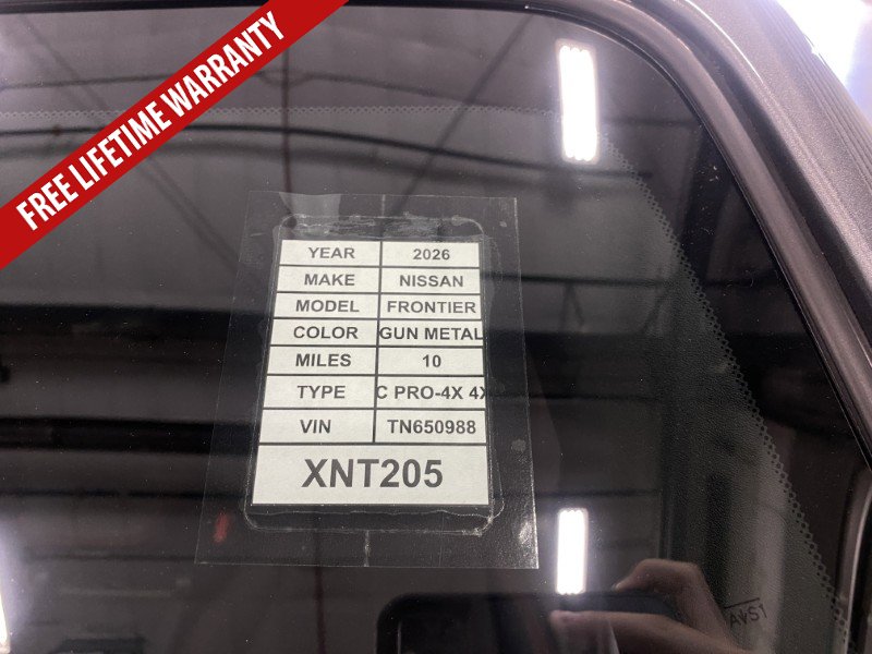 New 2026 Nissan Frontier 4x4 Crew Cab image 36