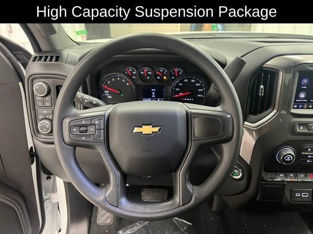 New 2026 Chevrolet Silverado 1500 Custom w/ Turbomax Blackout Package AWD/4WD image 8