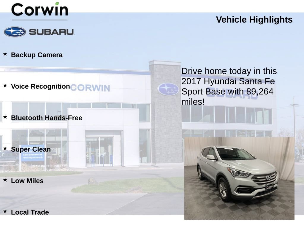 Used 2017 Hyundai Santa Fe Sport image 6