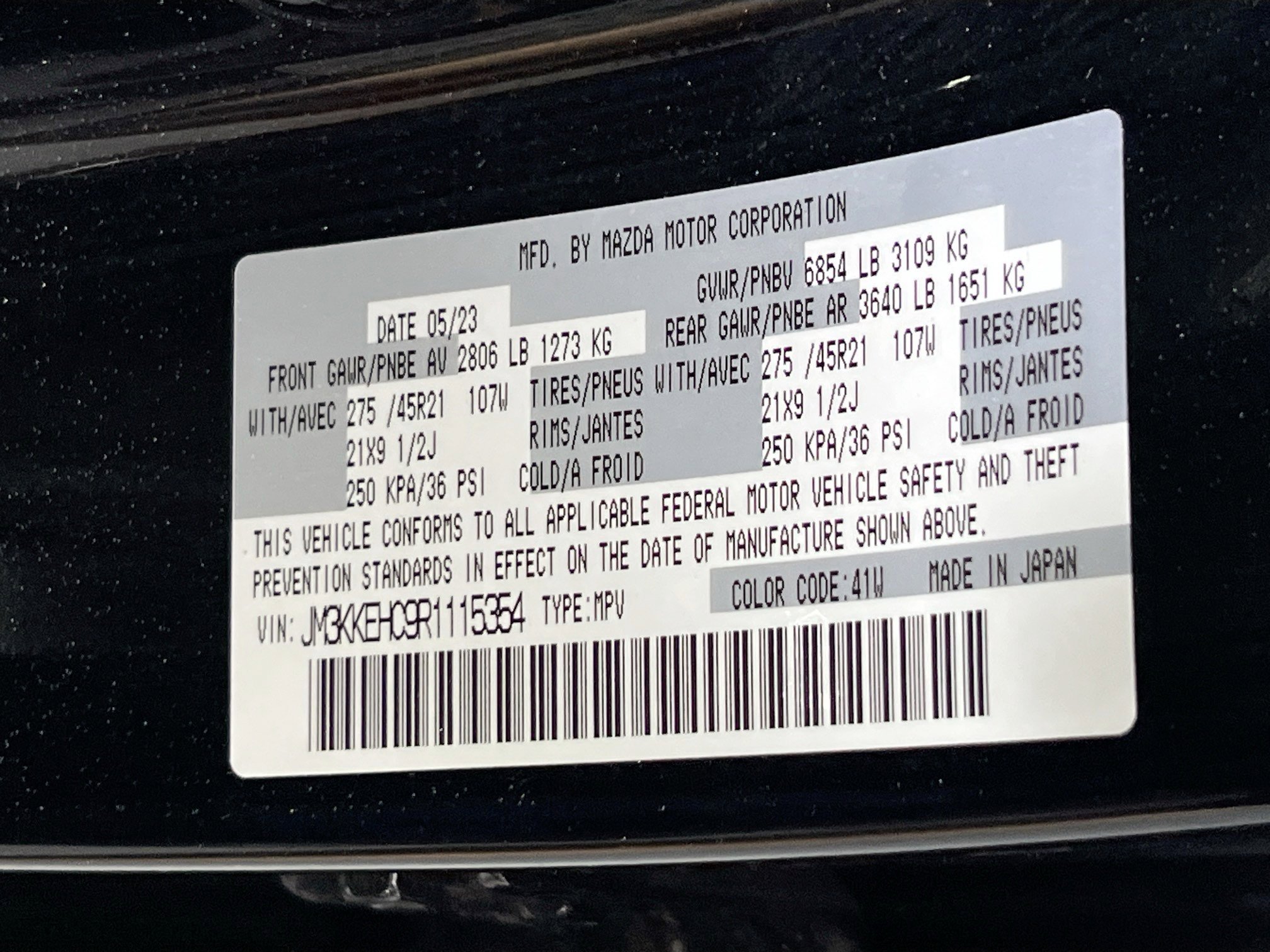 Used 2024 MAZDA CX-90 3.3 Turbo S w/ Premium Plus image 33