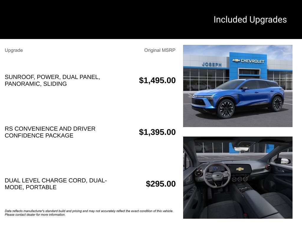 New 2025 Chevrolet Blazer EV RS AWD/4WD image 3