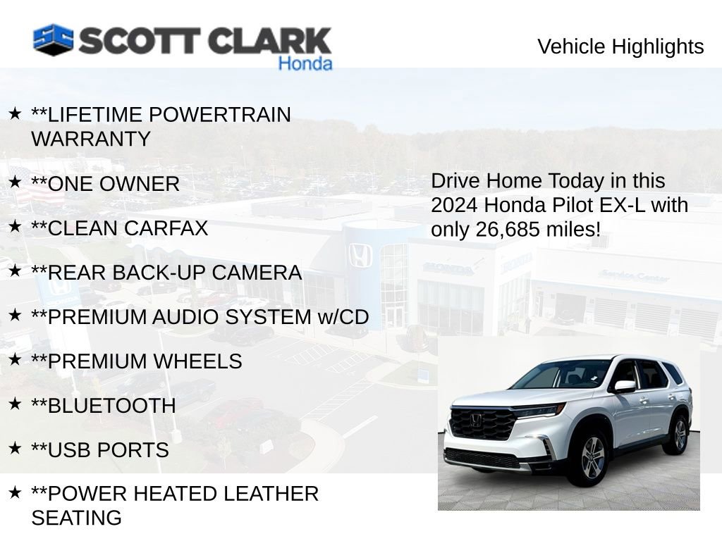 Used 2024 Honda Pilot EX-L image 11