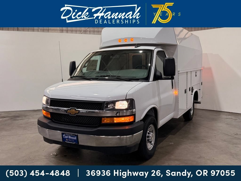 New 2025 Chevrolet Express 3500 w/ Power Convenience Package RWD image 1