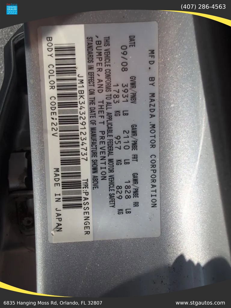 Used 2009 MAZDA MAZDA3 s Grand Touring image 36