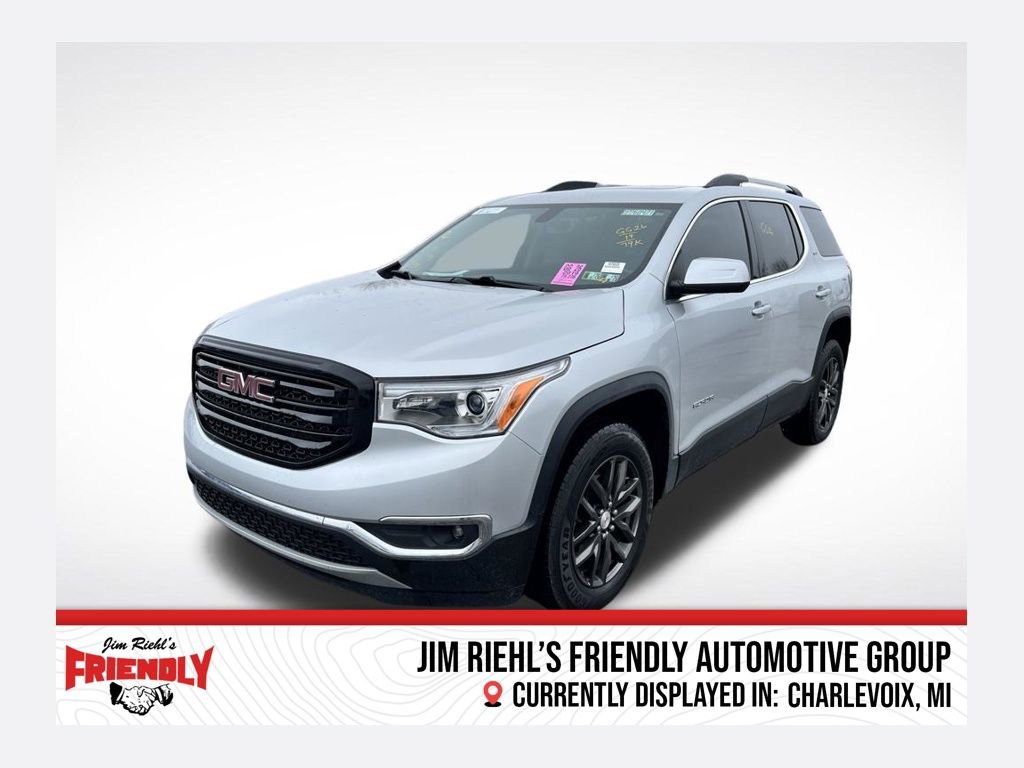 Used 2019 GMC Acadia SLT w/ LPO, Black Accent Package AWD/4WD image 1