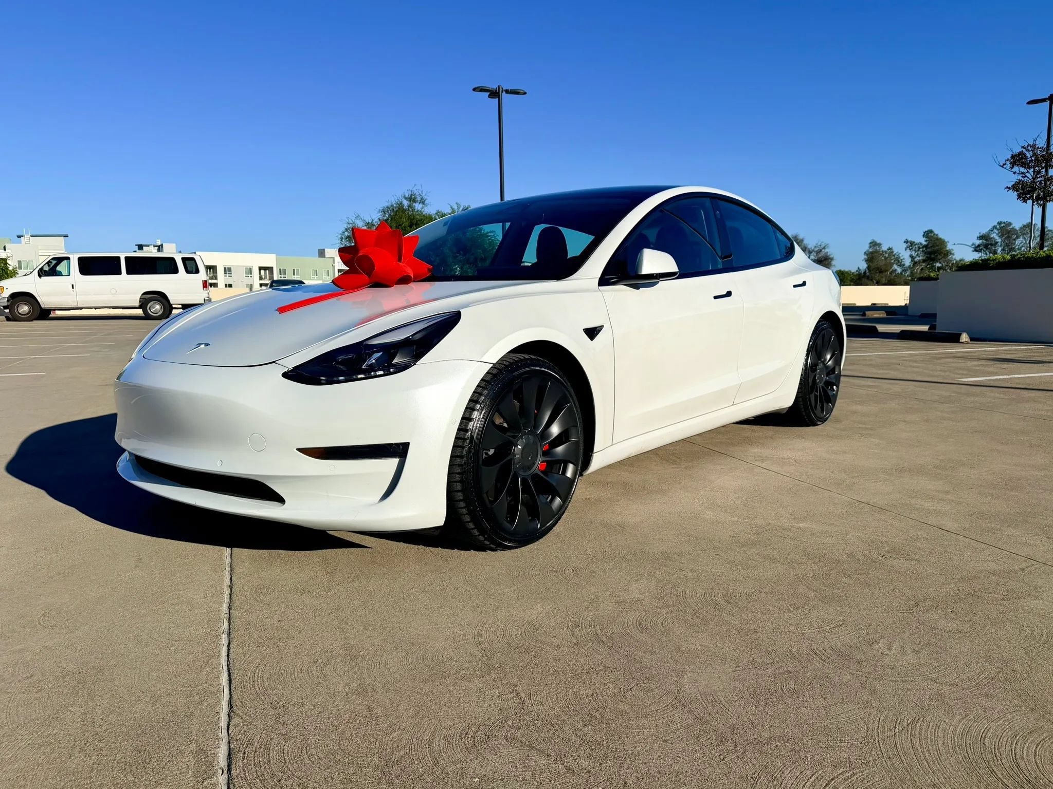 Used 2021 Tesla Model 3 Performance AWD/4WD image 1