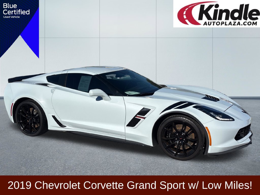 Used 2019 Chevrolet Corvette Grand Sport w/ Carbon Flash Badge Package RWD 360° Tour