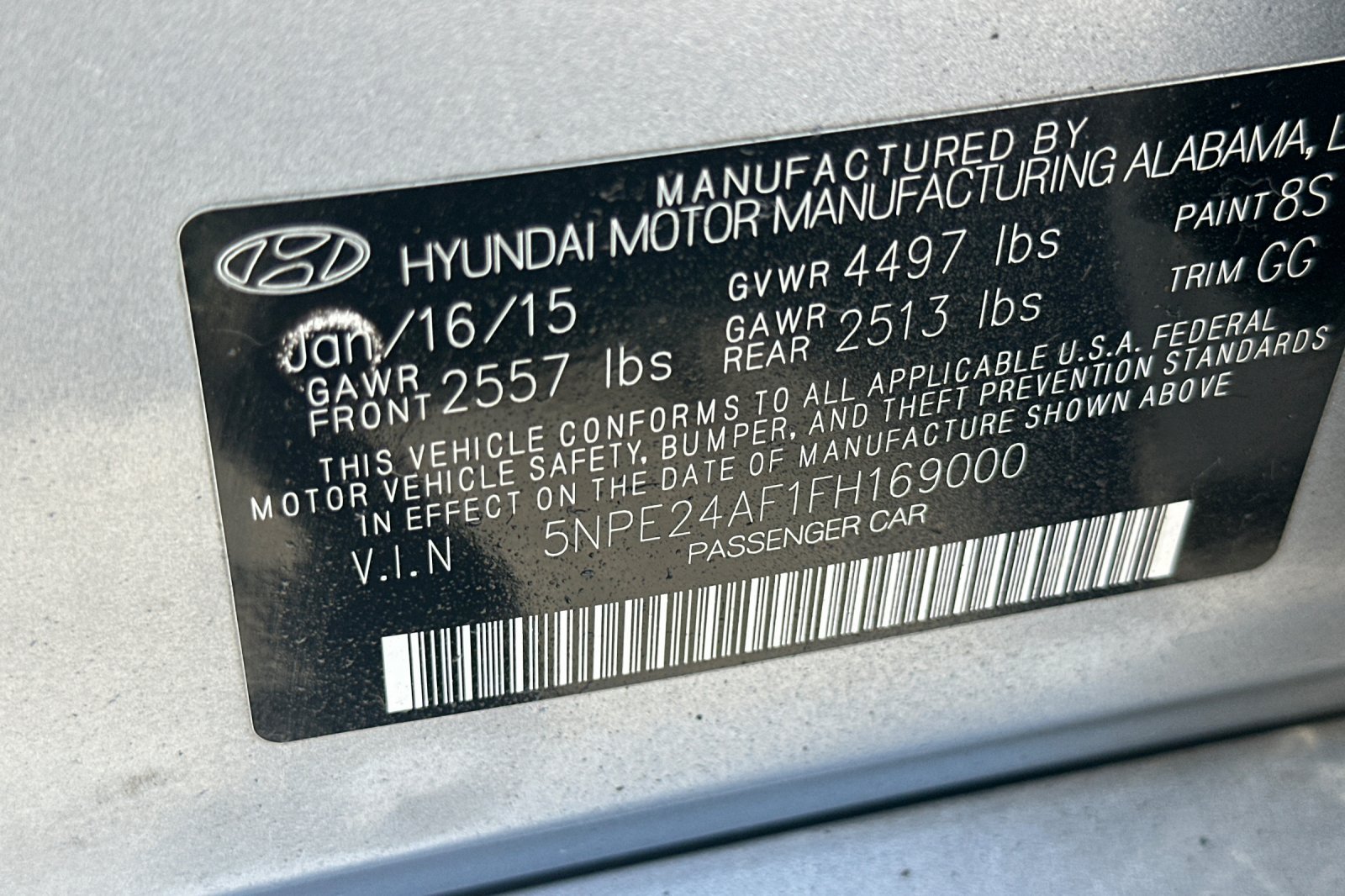 Used 2015 Hyundai Sonata SE w/ Option Group 09 FWD image 27