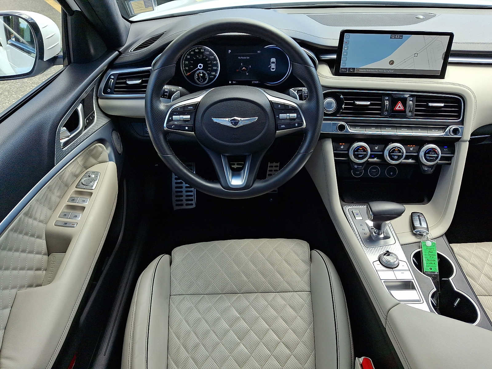 Used 2023 Genesis G70 3.3T w/ Sport Prestige Package AWD/4WD image 13