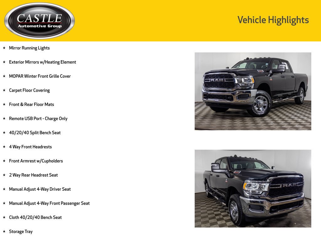 Used 2024 RAM 3500 Tradesman w/ Protection Group AWD/4WD image 12