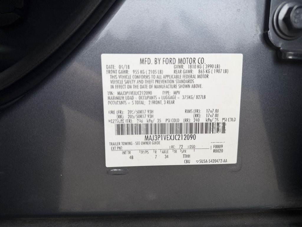 Used 2018 Ford EcoSport Titanium FWD image 36