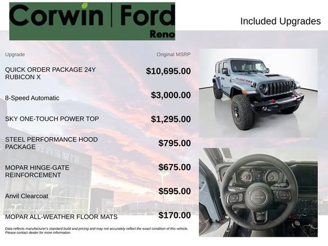 Used 2026 Jeep Wrangler Unlimited Rubicon AWD/4WD image 3