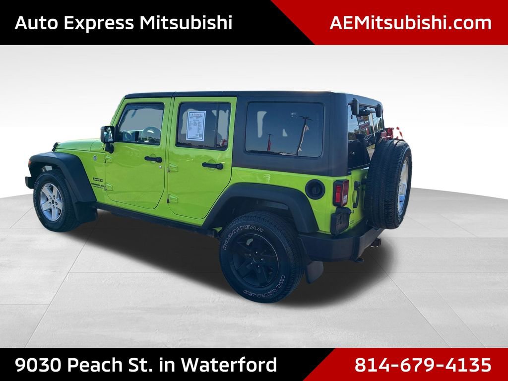 Used 2016 Jeep Wrangler Unlimited Sport w/ Quick Order Package 24S AWD/4WD image 5