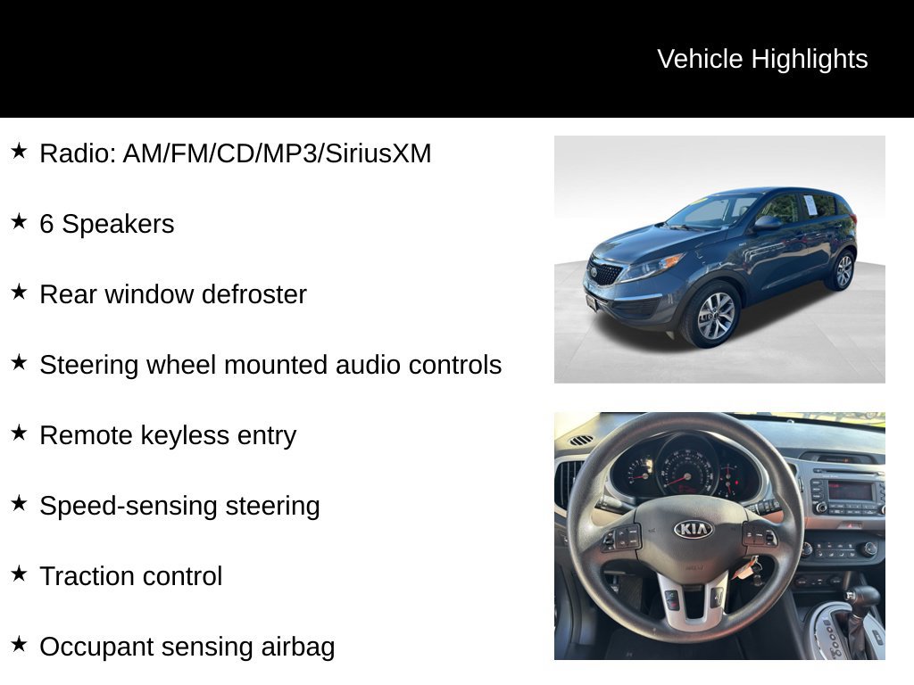 Used 2016 Kia Sportage LX AWD/4WD image 9