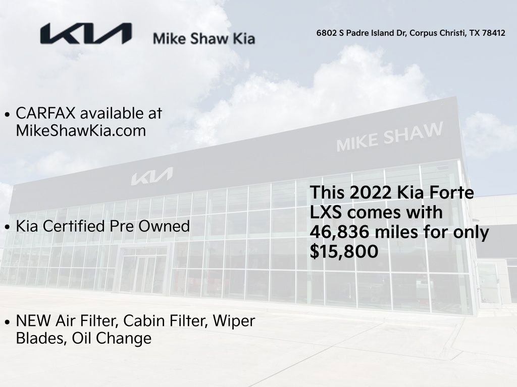 Certified 2022 Kia Forte LXS FWD image 3