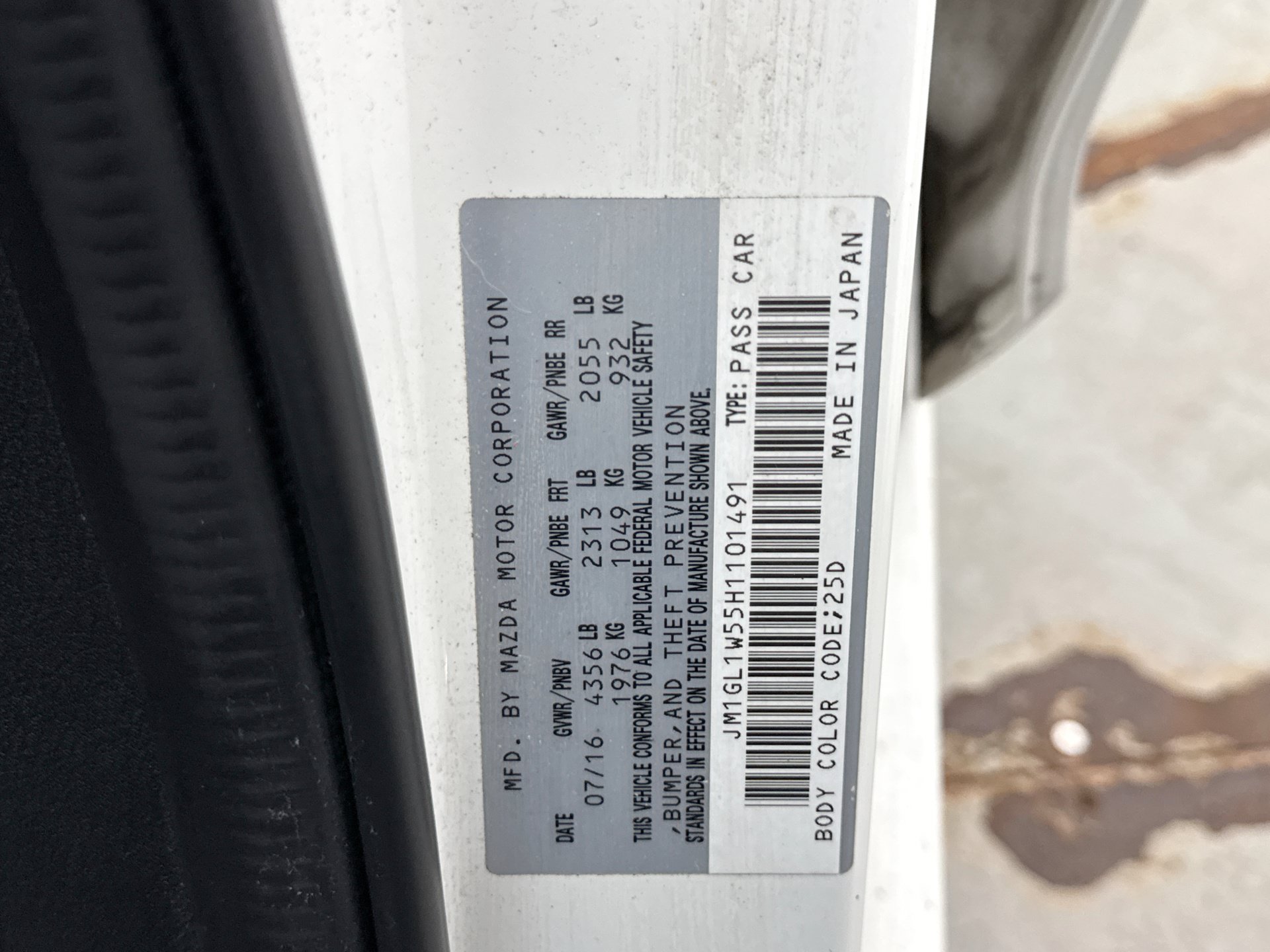 Used 2017 MAZDA MAZDA6 Grand Touring FWD image 12