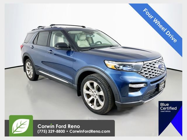 Certified 2020 Ford Explorer Platinum w/ Premium Technology Package