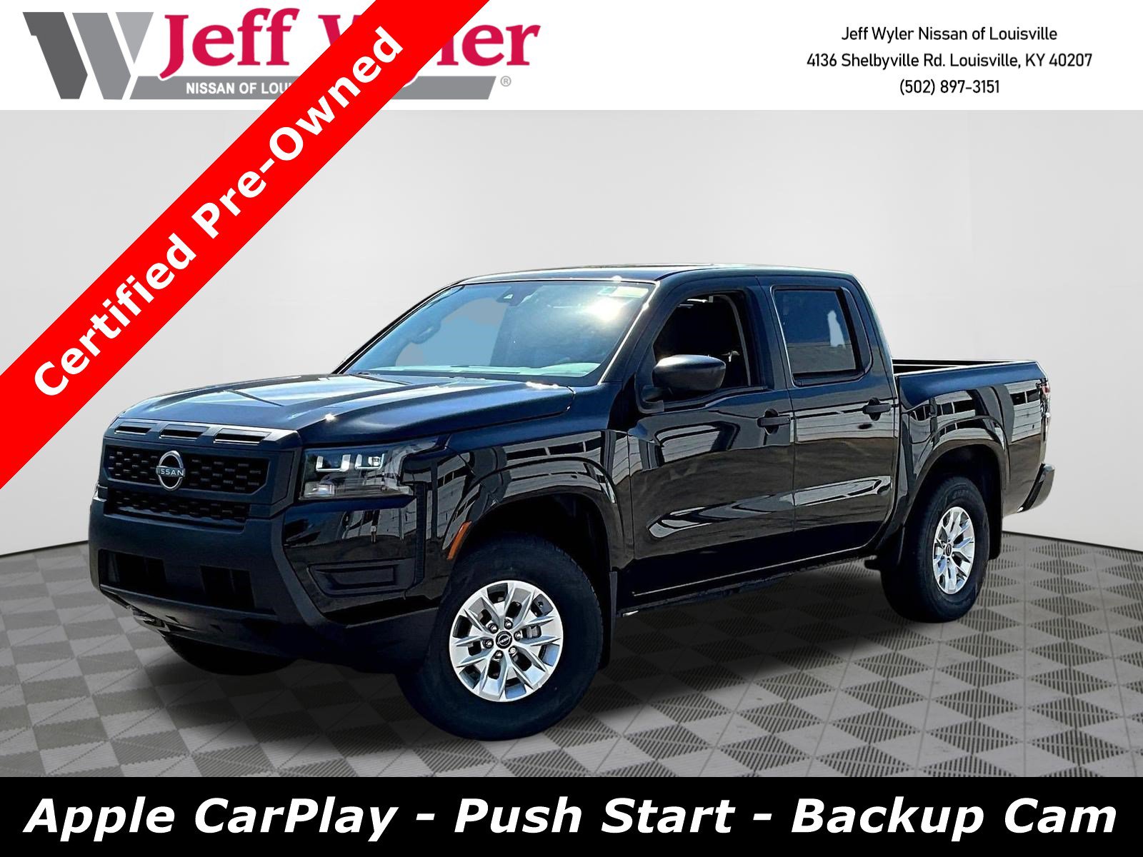 Certified 2026 Nissan Frontier S w/ S Utility Package AWD/4WD image 1