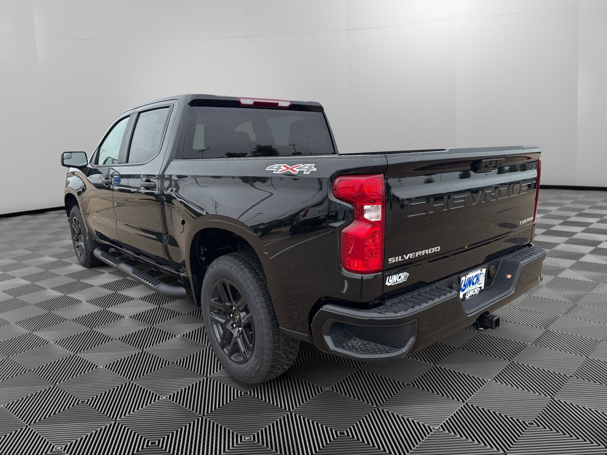New 2026 Chevrolet Silverado 1500 Custom w/ Turbomax Blackout Package AWD/4WD image 3