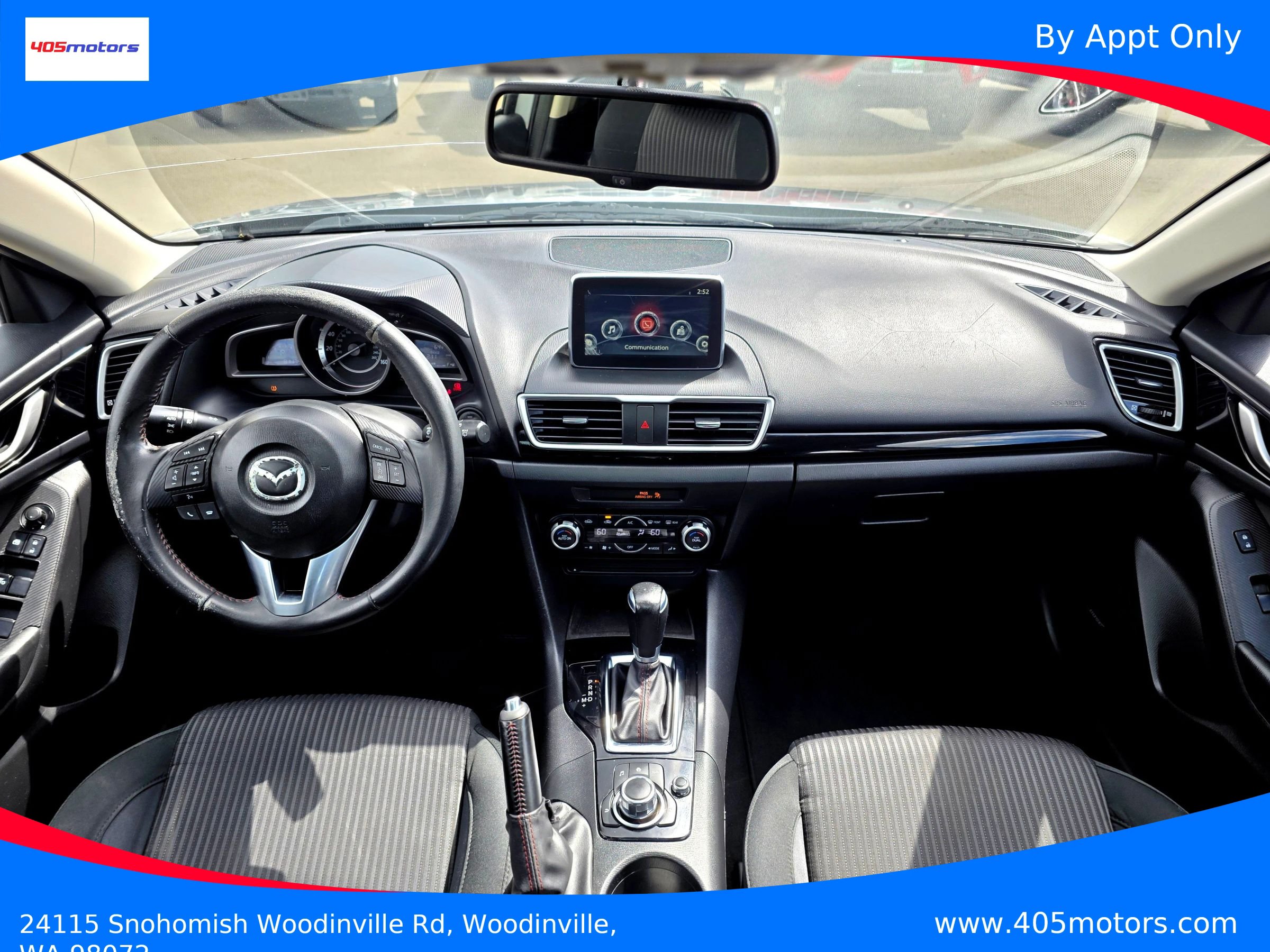 Used 2016 MAZDA MAZDA3 i Touring w/ Popular Equipment Package FWD image 9