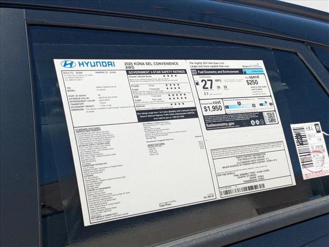 New 2025 Hyundai Kona SEL AWD/4WD image 25