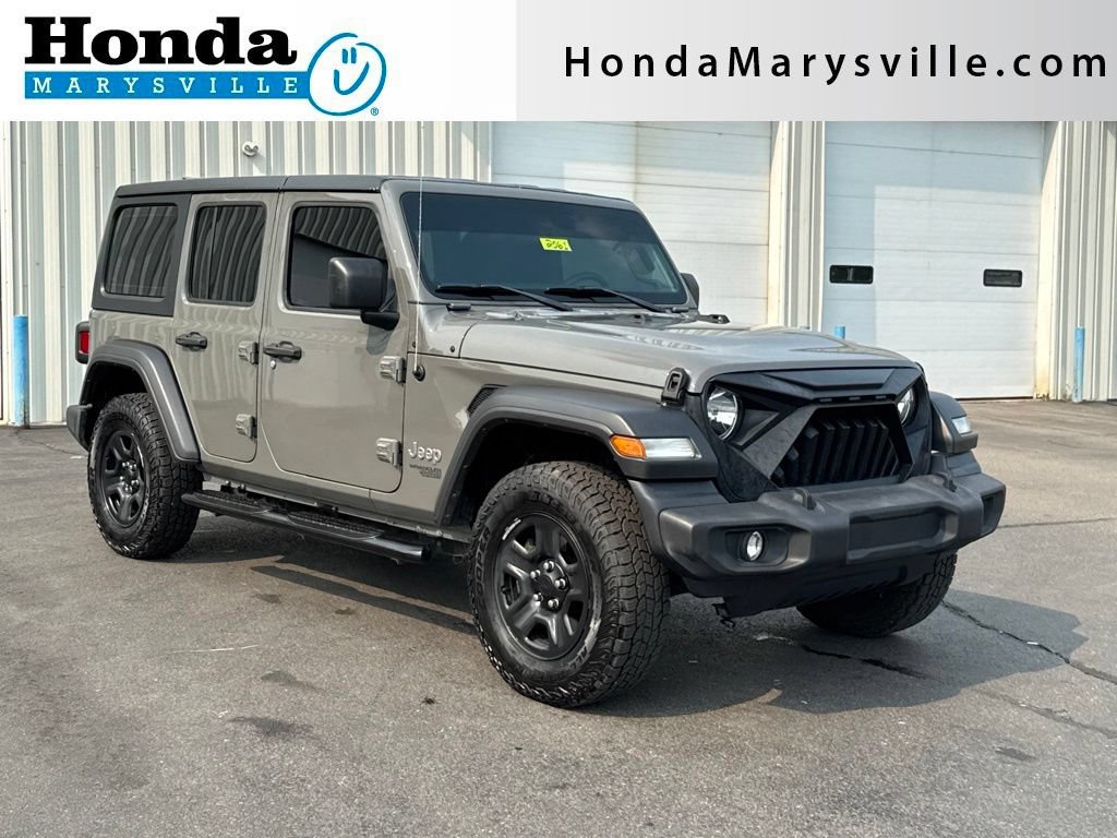 Used 2020 Jeep Wrangler Unlimited Sport AWD/4WD video 1