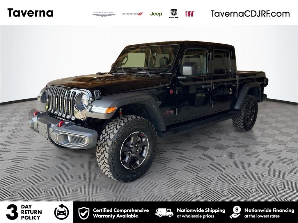 Used 2022 Jeep Gladiator Rubicon w/ LED Lighting Group AWD/4WD image 1