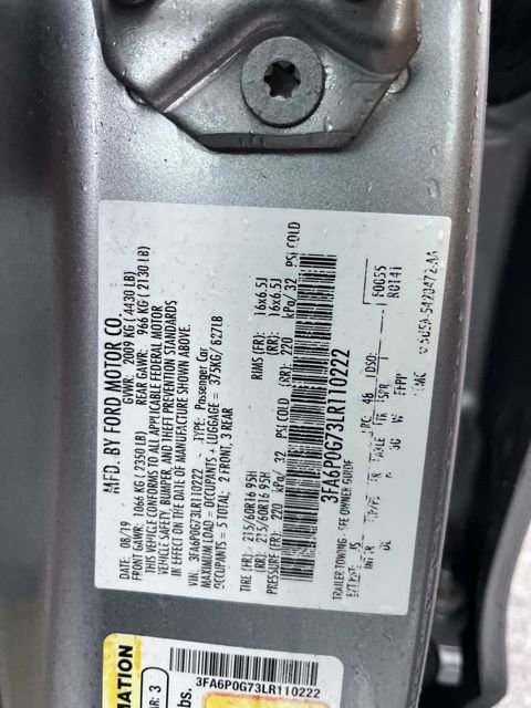 Used 2020 Ford Fusion S FWD image 28